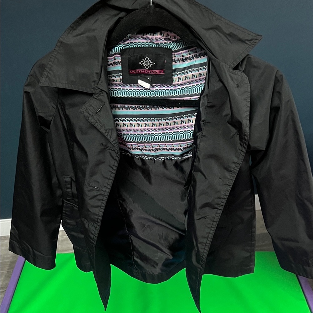 Black Kids Raincoat